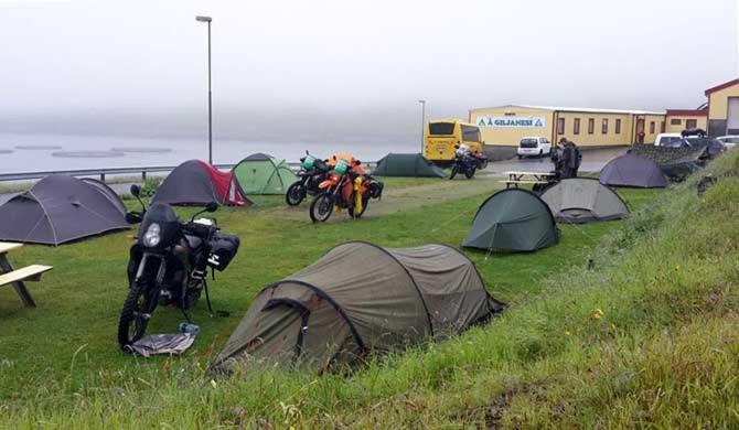 Giljanes Camping Sandavagur Luaran gambar